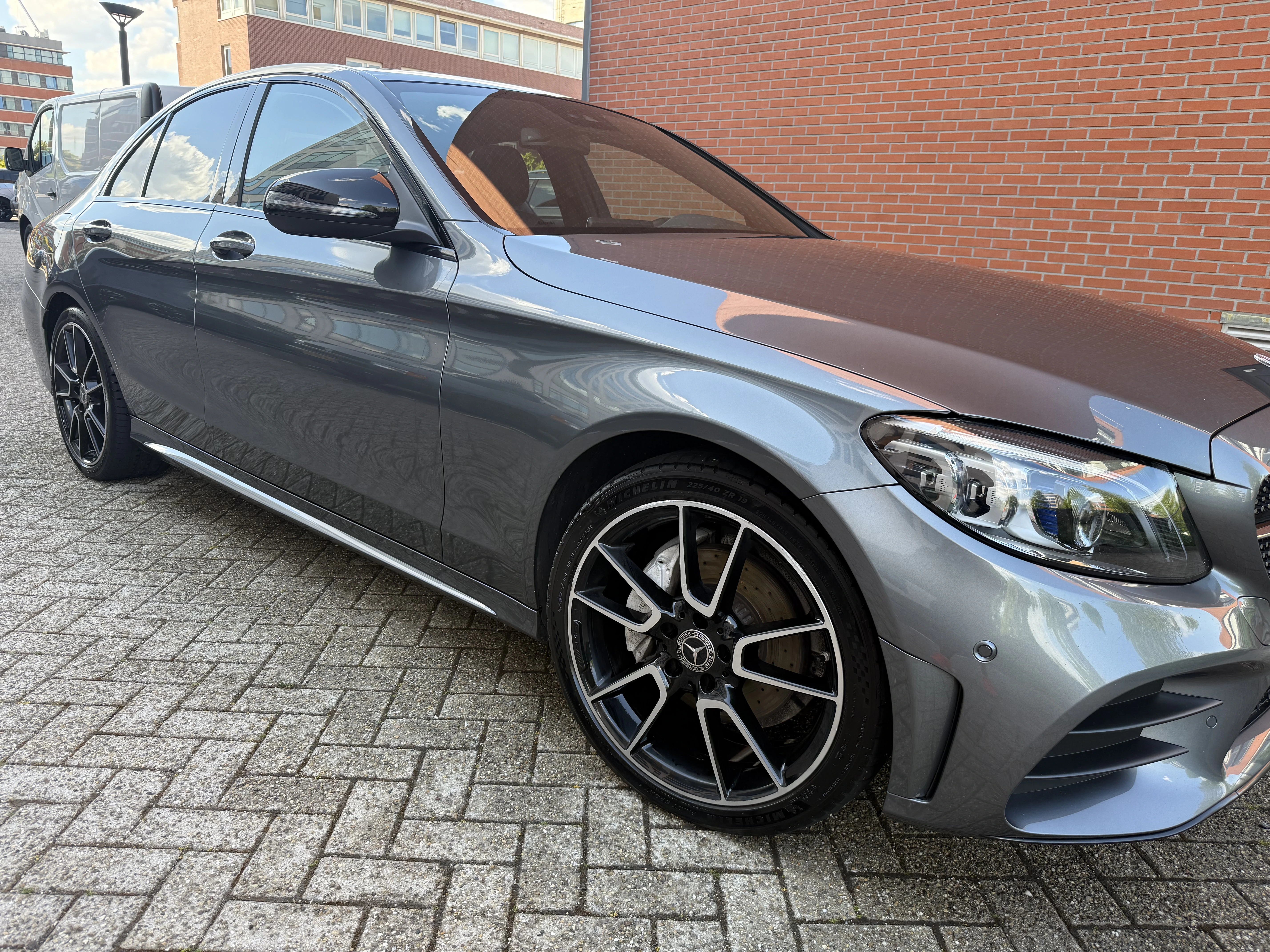 Mercedes C-Klasse ceramic coating behandeling