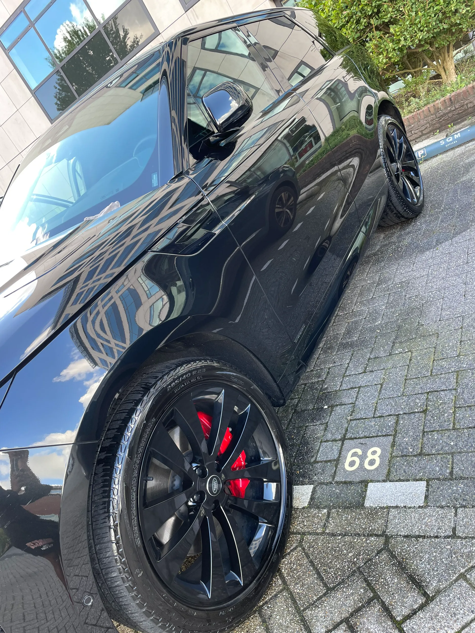 Range Rover ceramic coating